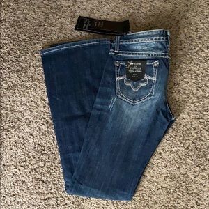Express rerock bootcut jeans NWT!